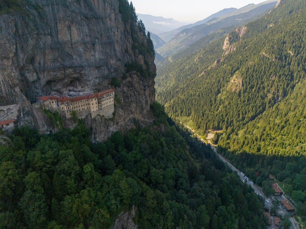 Sümela Monastery — Byzantine monastery carved into the cliffs of Altındere National Park